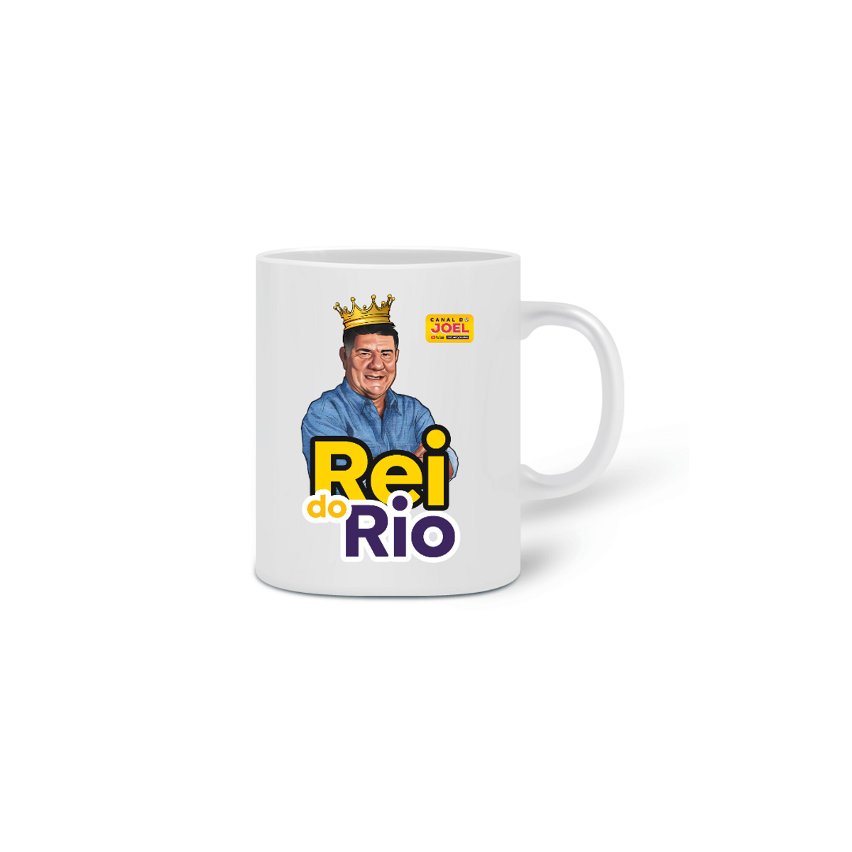 Nome do produto: Caneca do Canal | Papai é Rei.