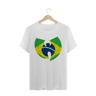 Nome do produtoCamiseta de Malha Quality Wu Tang Clan Logo Brasil