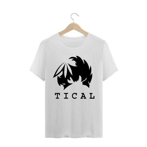 Camiseta de Malha Quality Wu Tang Clan Logo Tradicional Tical Black
