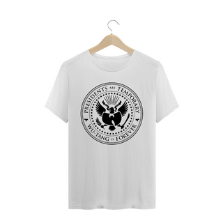 Camiseta de Malha Quality Wu Tang Clan  Presidents Are Temporary Logo Black