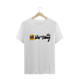 Nome do produtoCamiseta de Malha Wu Tang Clan Hip Hop PLUS SIZE Assinatura Grafite Amarelo