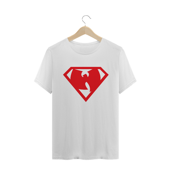 Camiseta de Malha Wu Tang Clan Hip Hop PLUS SIZE Logo Super Vermelho