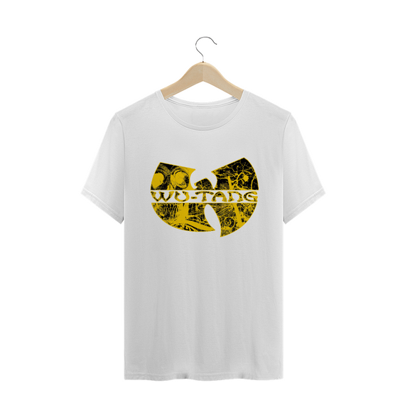 Camiseta de Malha Wu Tang Clan Hip Hop PLUS SIZE Logo Pisc Abelha