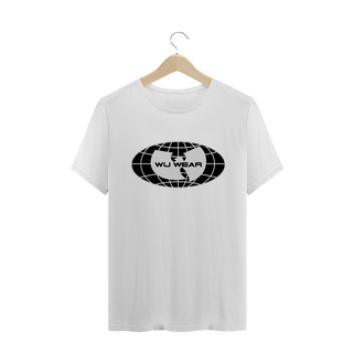 Camiseta de Malha Wu Tang Clan Hip Hop PLUS SIZE WuWear Globo Branco