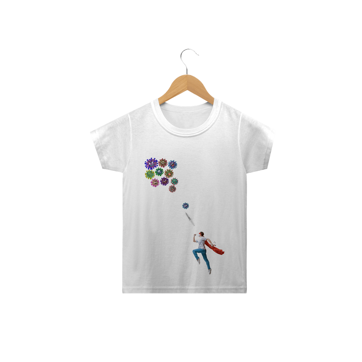 Nome do produto: Camiseta Classic  Infantil - Doutores Heróis