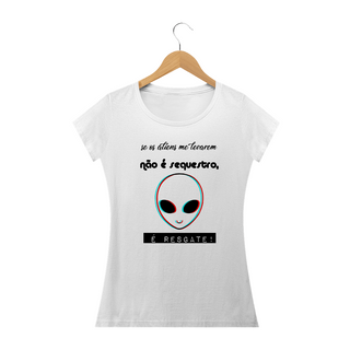 Camiseta Feminina Alien