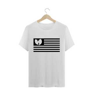 Nome do produtoCamiseta de Malha Quality Wu Tang Clan Flag Invertida