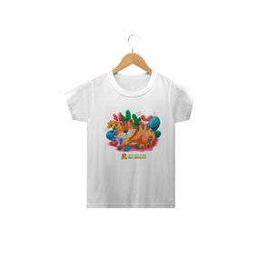 Camiseta Infantil Unisex  de 2 a 14 anos - APATA Associação Protetora dos Animais Tânia Angiolucci