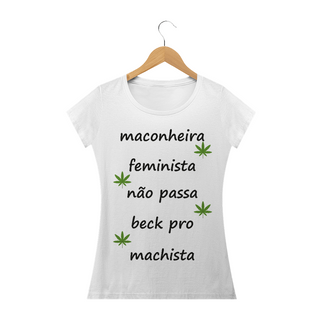 Baby Long Maconheira Feminista 