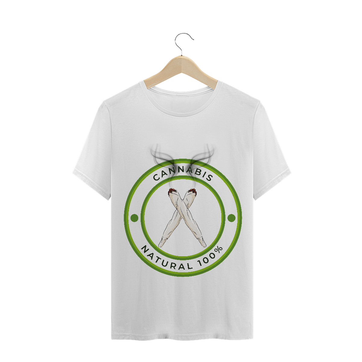 Nome do produtoT-Shirt Cannabis Natural 100