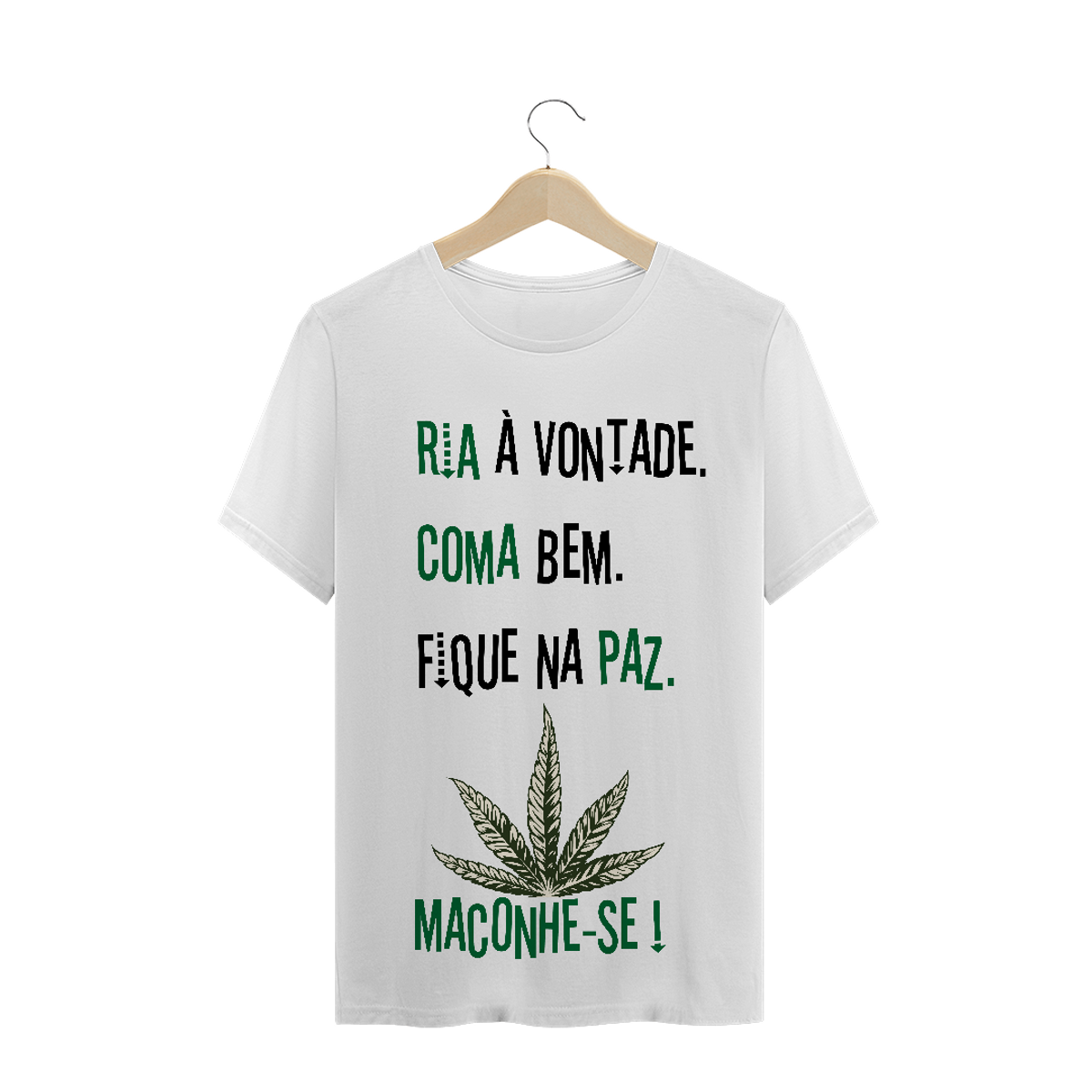 Nome do produtoT-Shirt Fique na Paz