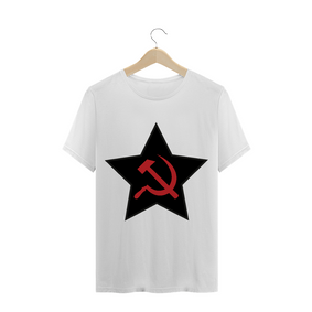 T-Shirt Comunismo Estrela Preta