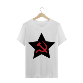 T-Shirt Comunismo Estrela Preta