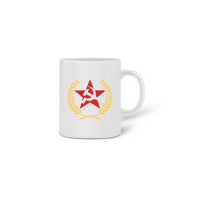 Caneca Comunismo Estrela e Trigo