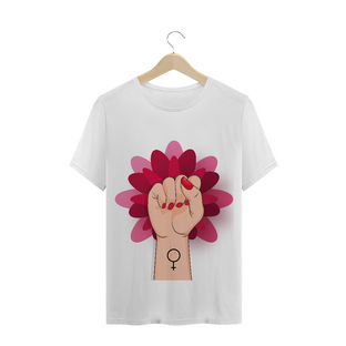 Nome do produtoT-Shirt Feminismo Flor