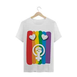 T-Shirt LGBTQIA+, Feminismo e Amor