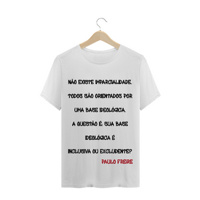 T-Shirt Base Ideológica Paulo Freire