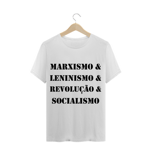 Nome do produtoT-Shirt Marxismo & Leninismo & Revolução & Socialismo