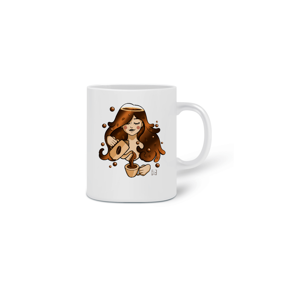 Nome do produto: Fabi - Caneca - Coffee Girl 