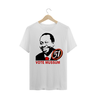 camisa masculina vote mussum