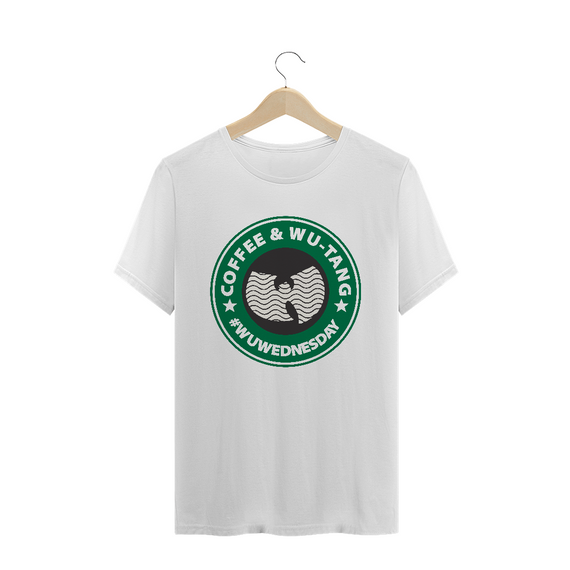 Camiseta de Malha Quality Wu Tang Clan Cofee #WuWednesday