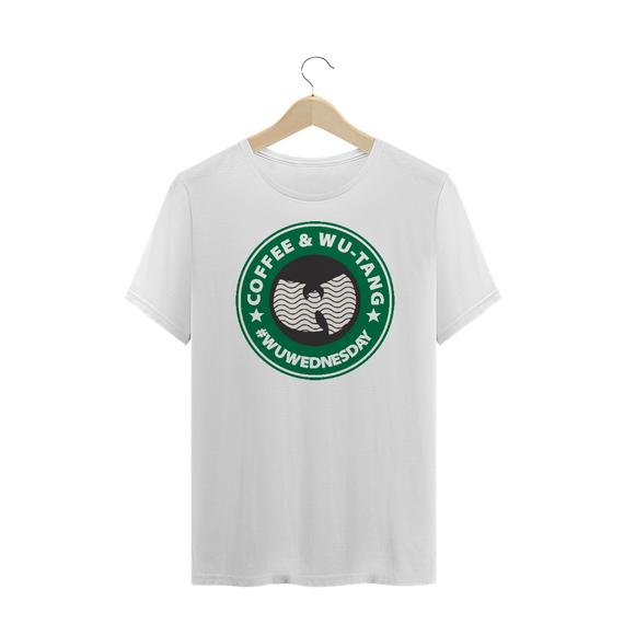 Camiseta de Malha PLUS SIZE Wu Tang Clan Cofee #WuWednesday