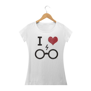 T-shirt feminina I Love Harry Potter