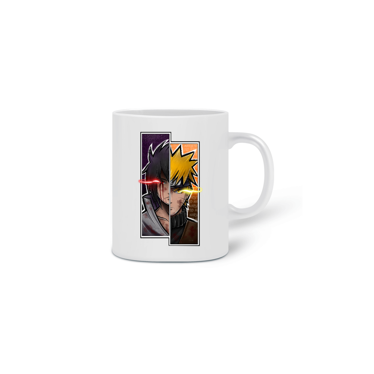 Nome do produto: Dionata - Caneca - Sasuke/Naruto