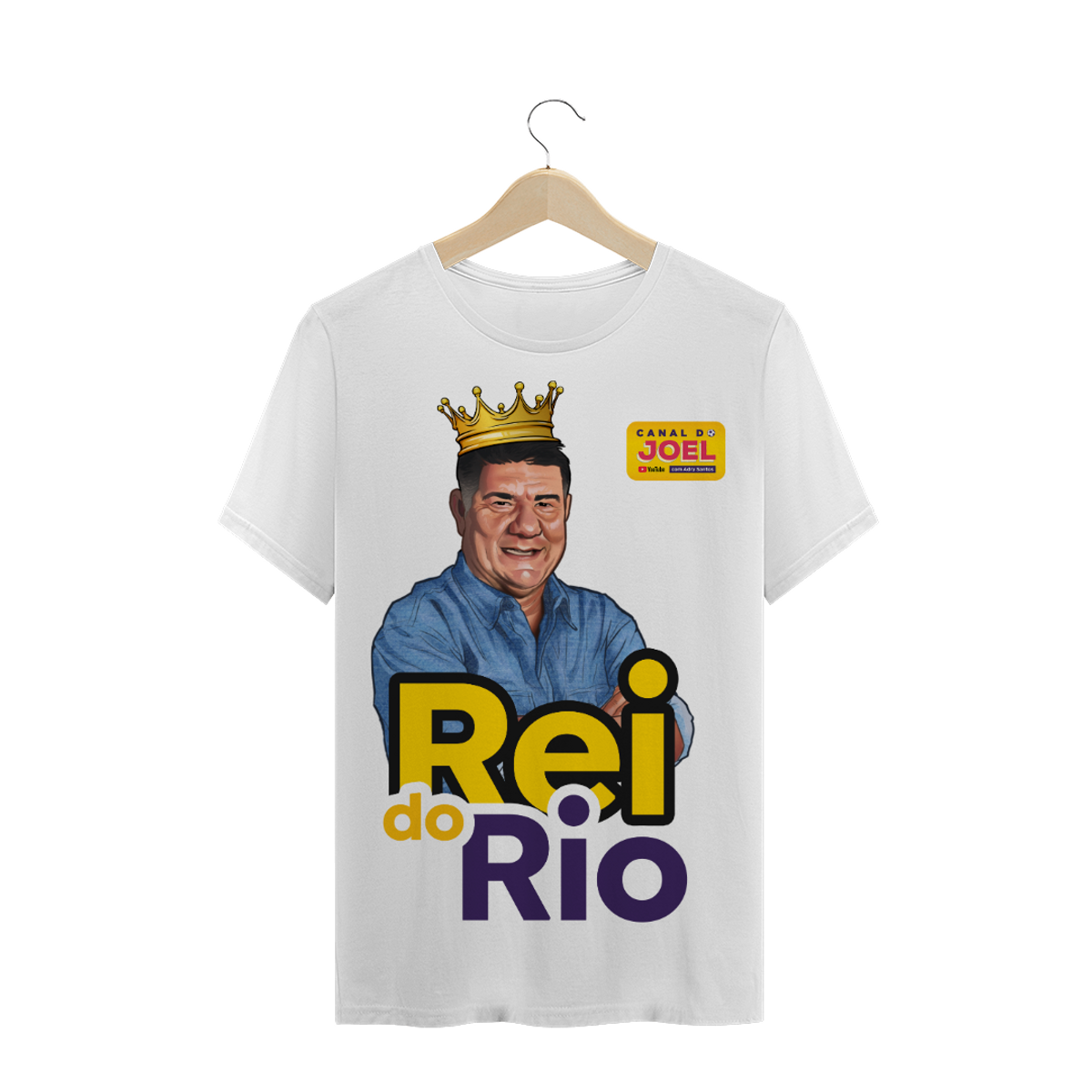 Nome do produtoCamisa do Canal | Papai é Rei | T-Shirt Premium