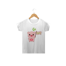 Blusa Infantil Go Vegan