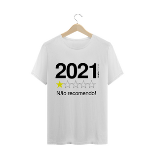 Nome do produto2021. Não recomendo, Camiseta Masculina, Bluza.com.br