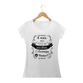 CAMISETA FEMININA BABY LONG FRASE ENGRAÇADA