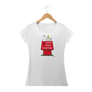 Camiseta Feminina Snoopy Baby Long Quality