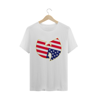 Nome do produtoCamiseta de Malha Prime Wu Tang Logo USA