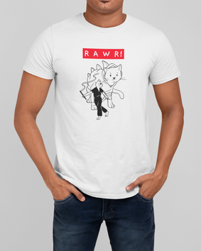 Camiseta Dino Cat
