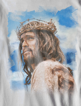 Camiseta Jesus e a coroa - (Unissex)