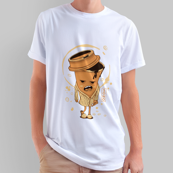 Camiseta Café com Sono