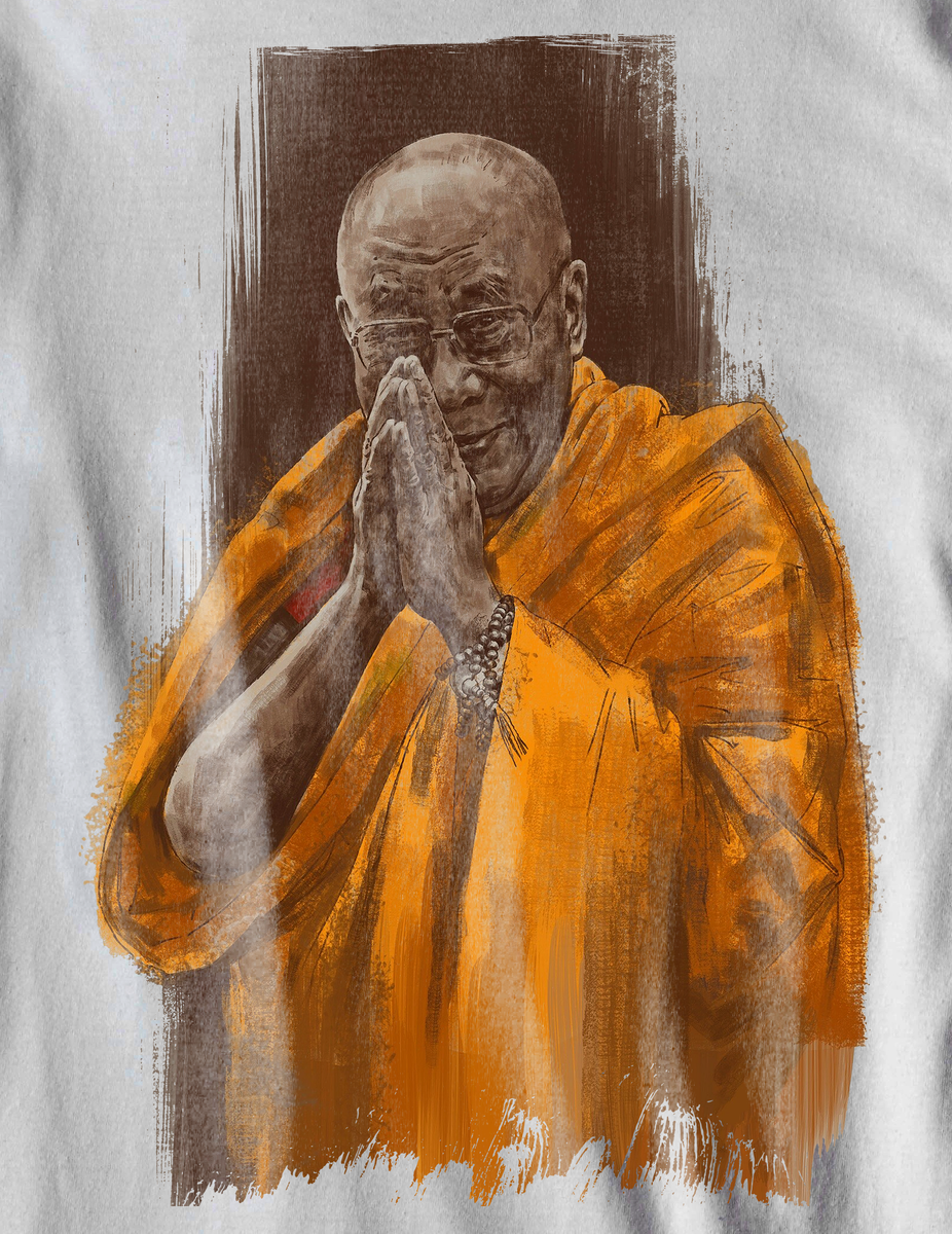 Nome do produtoCamiseta Da Lai Lama - (unissex)