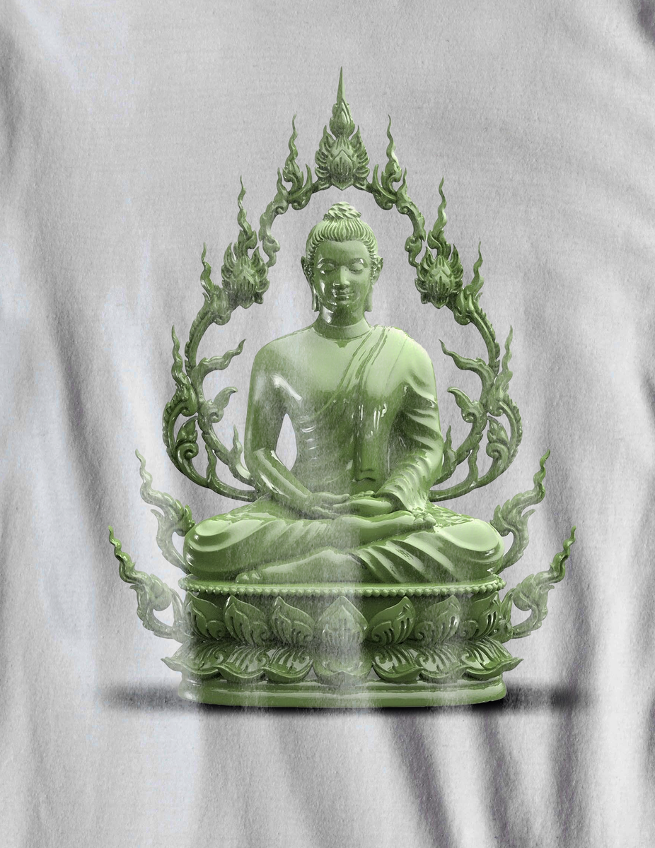 Nome do produtoCamiseta o Buda de Jade - (unissex)