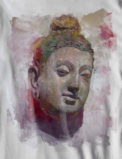 Camiseta Pintura de Buda - (unissex)