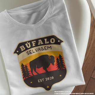 Camiseta Masculina Búfalo Selvagem