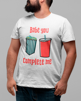 Camiseta You Complete Me