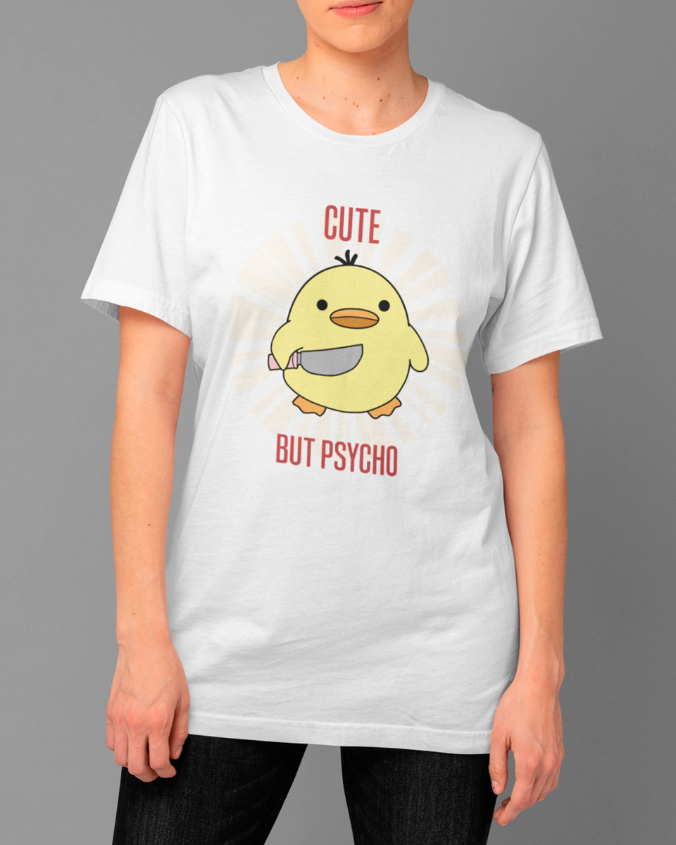 Nome do produtoCamiseta Cute But Psycho