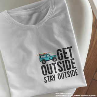 Camiseta Masculina Get Outside