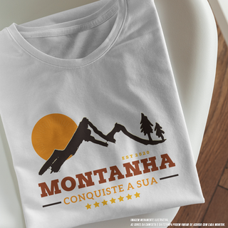 Camiseta Feminina Montanha Conquiste a Sua 