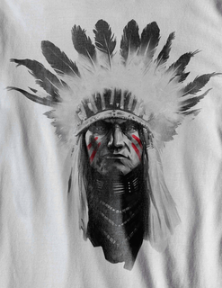 Camiseta Chefe Índio - (unissex)