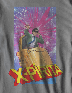 Nome do produtoCamiseta Plus Size - Professor Xavier - X-Pírita - (unissex)