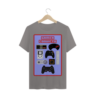 Nome do produtoCamiseta Gamer Convicto - Games