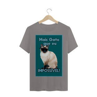 Nome do produtoCamiseta Sou Gato - Cômicas