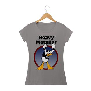 Nome do produtoBaby Look Donald Headbanger - Cômicas